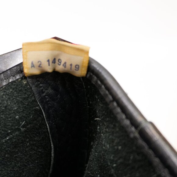 Dooney & Bourke Vintage Black Bucket Tote 90s Purse All Weather Leather Shoulder - Picture 9 of 13